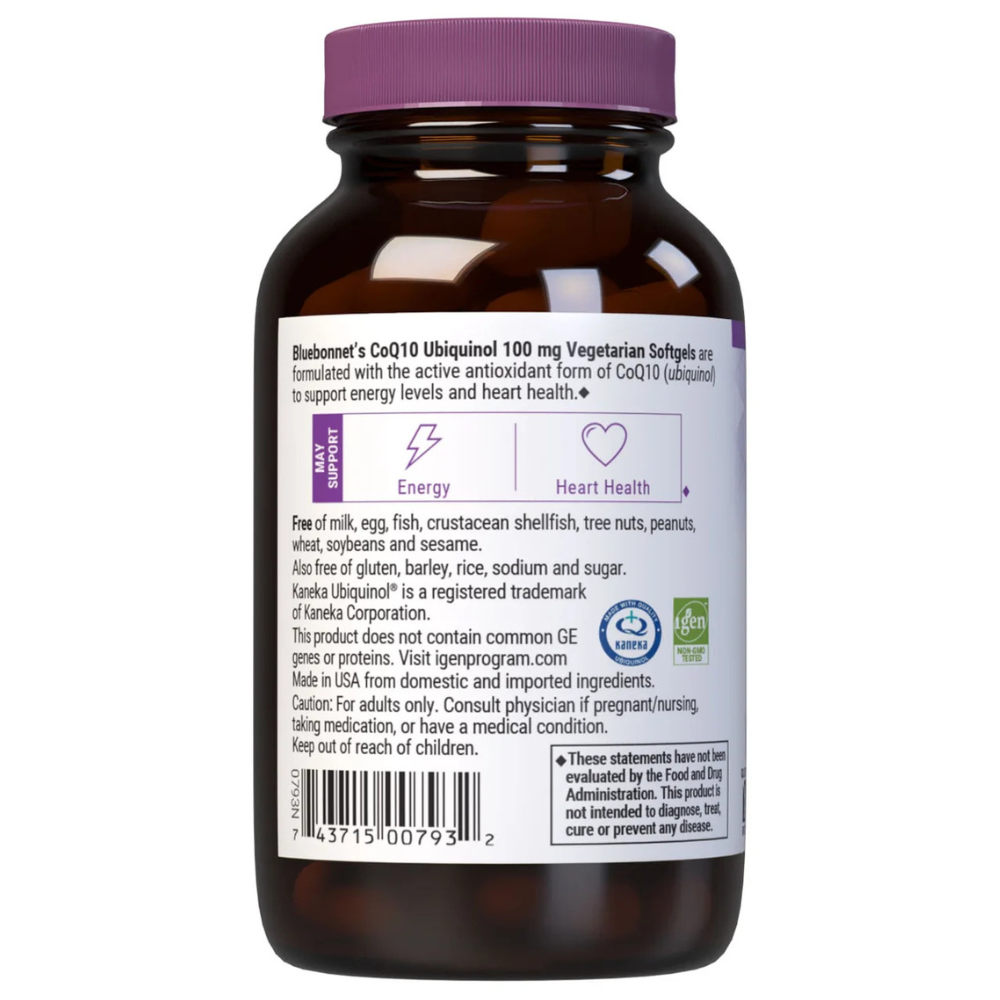 CELLULAR ACTIVE COQ10 UBIQUINOL 100 mg