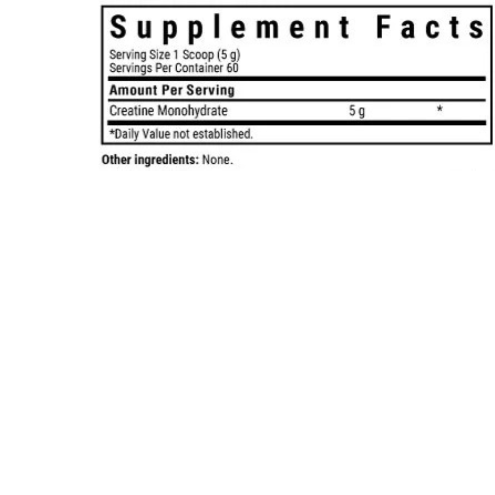 MICRONIZED CREATINE POWDER