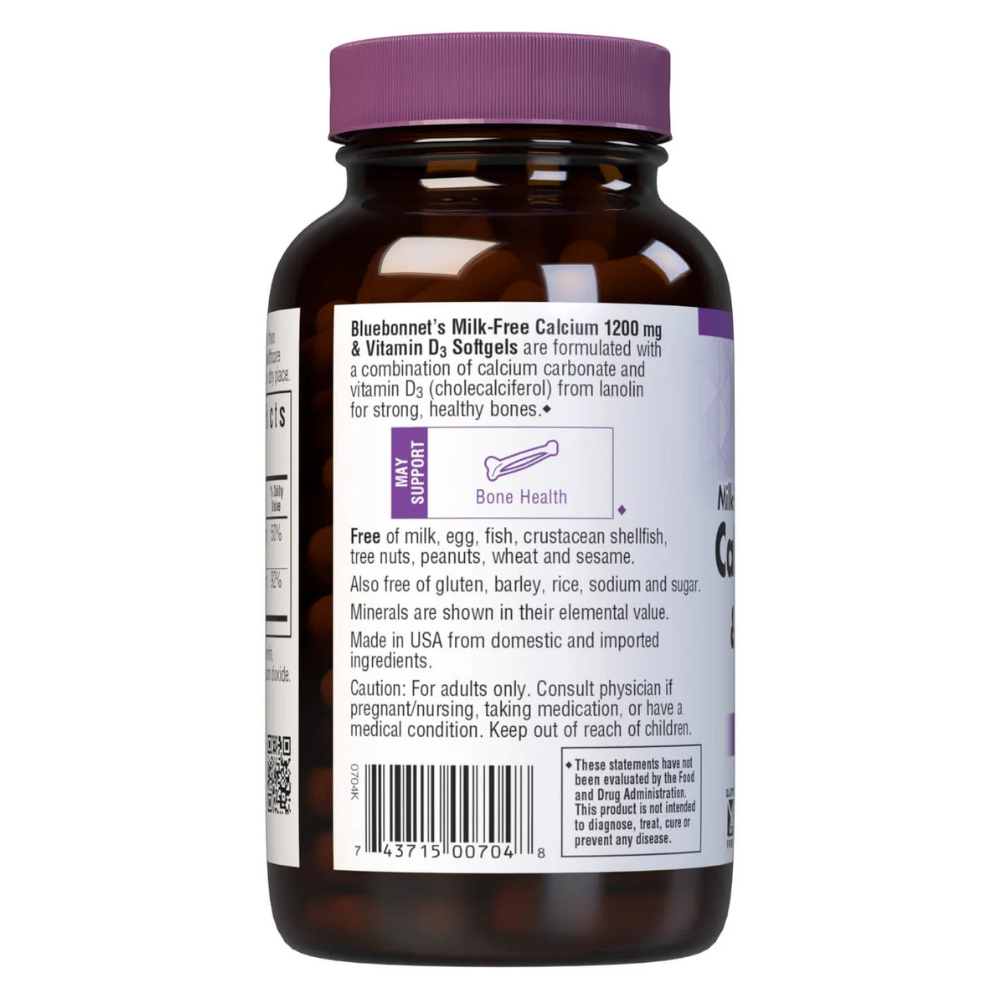 CALCIUM 1200 mg & VITAMIN D3 (MILK-FREE)