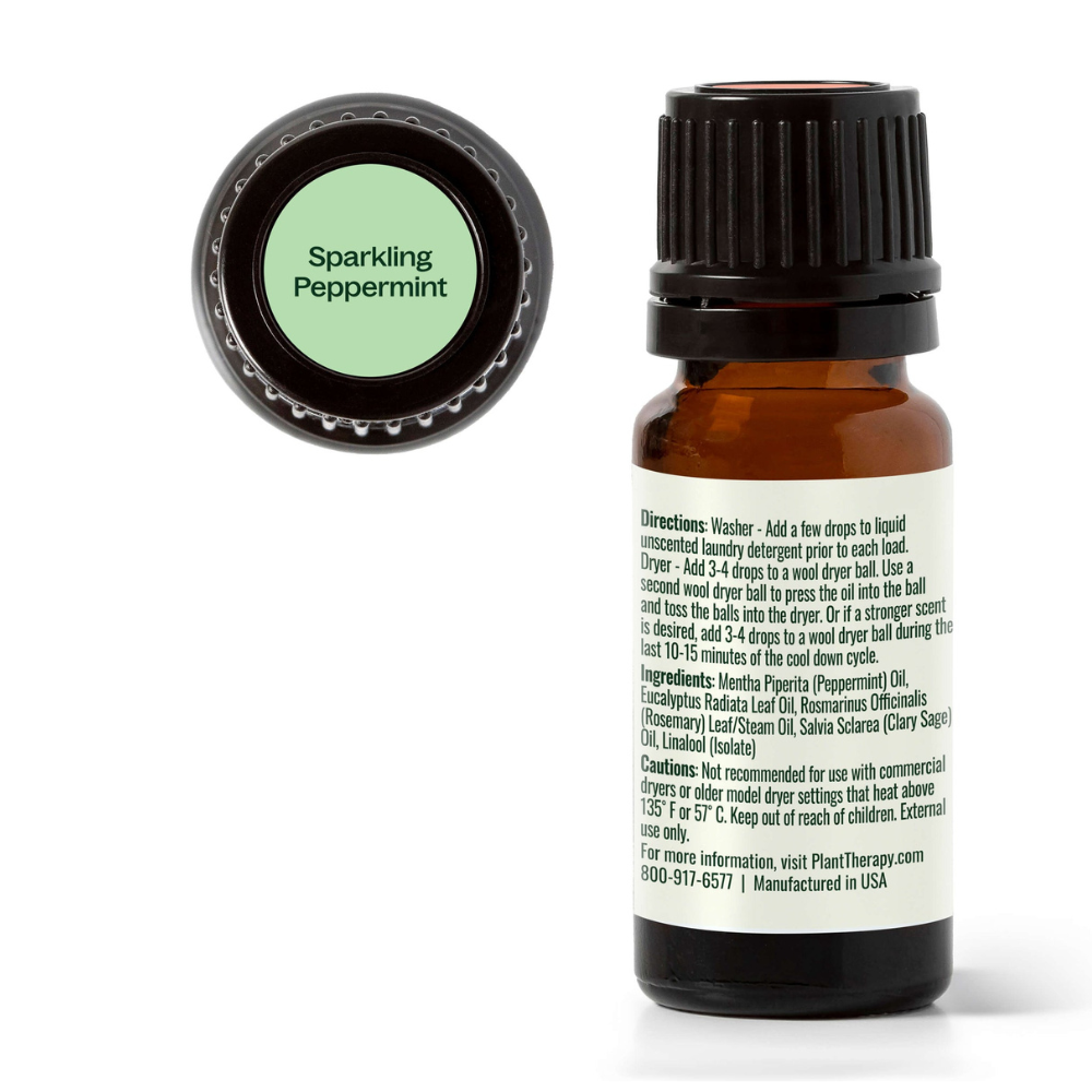 Mezcla de aceites esenciales para la ropa Menta espumosa