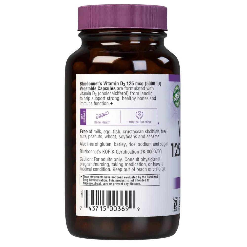 VITAMIN D3 5000 IU (125 mcg)