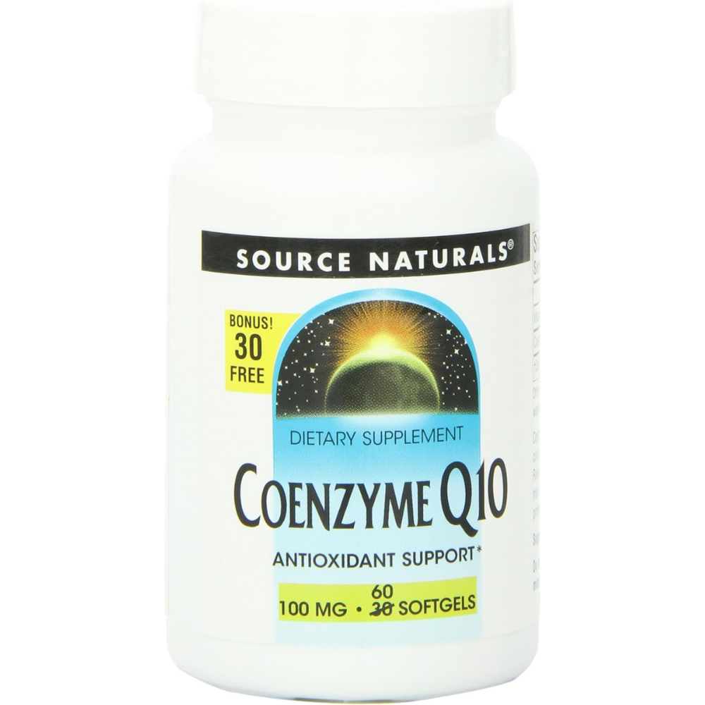 Source Naturals CO-Q10 Tablets, 100 mg