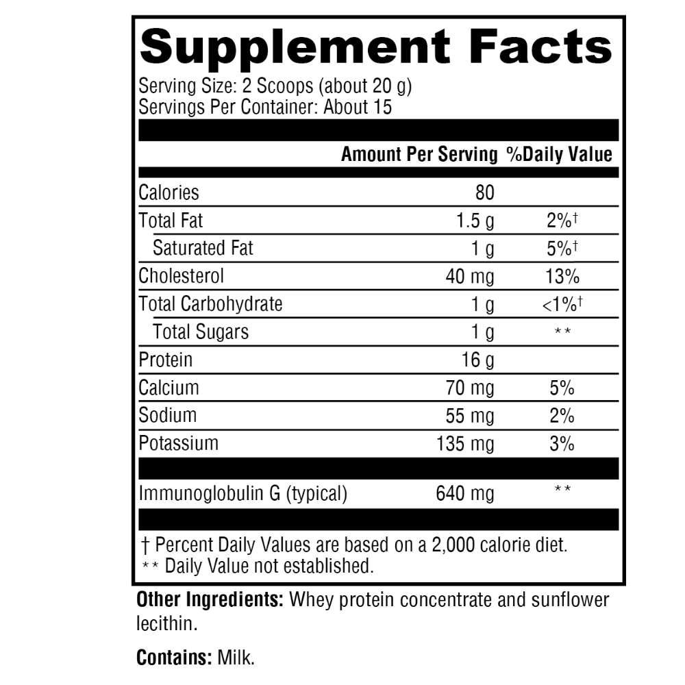 IgG Pure, 15 Servings