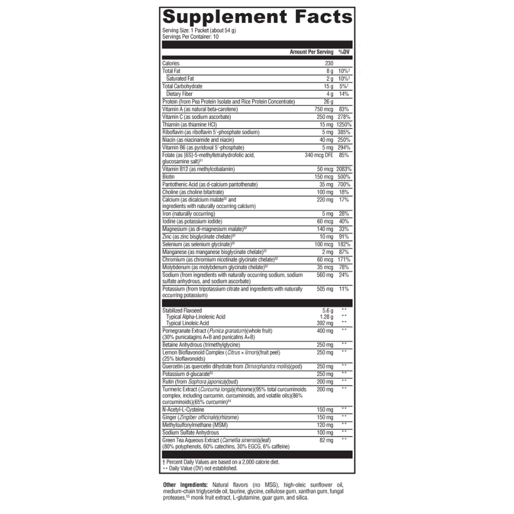 OptiCleanse GHI Sugar- & Stevia-Free, 10 Servings