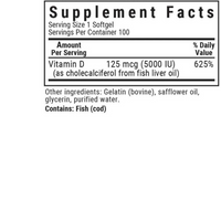 Thumbnail for VITAMIN D3 5000 IU