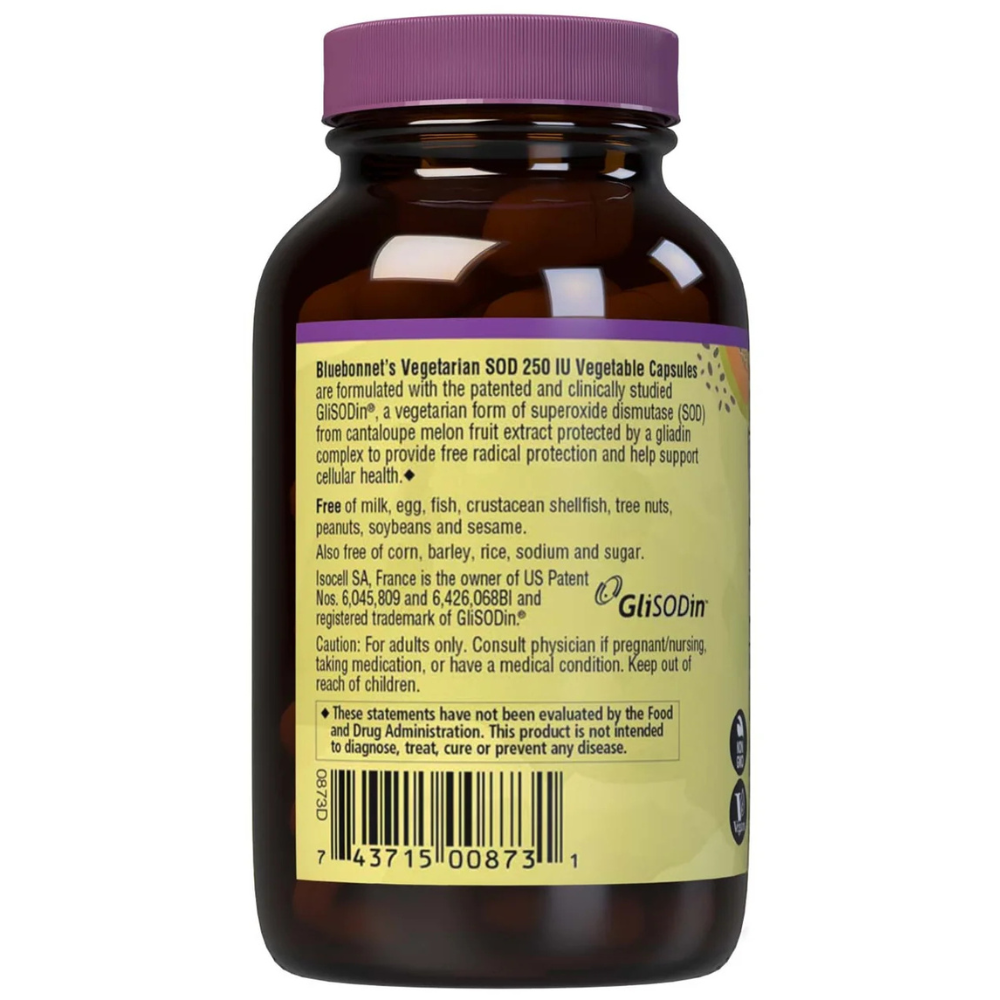 VEGETARIAN SOD 250 IU CANTALOUPE FRUIT EXTRACT