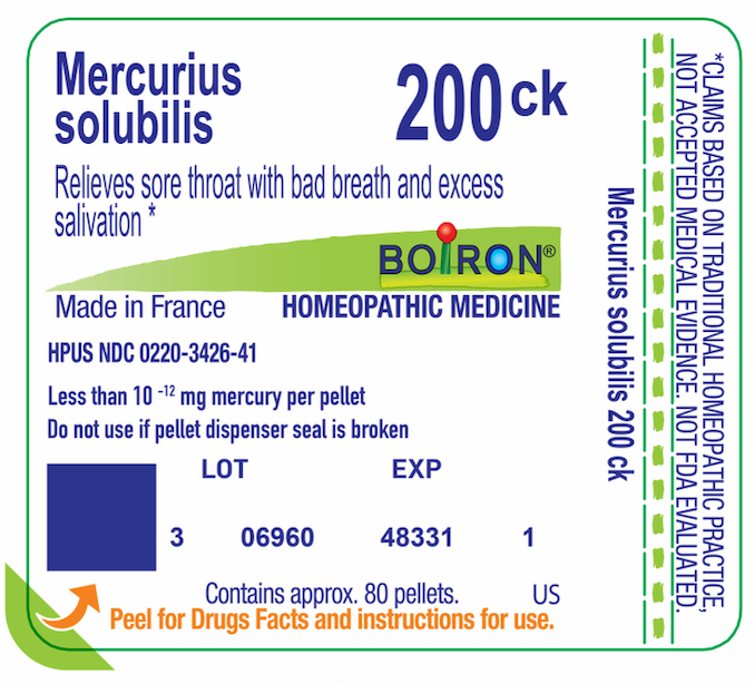 Mercurius Solubilis 200CK