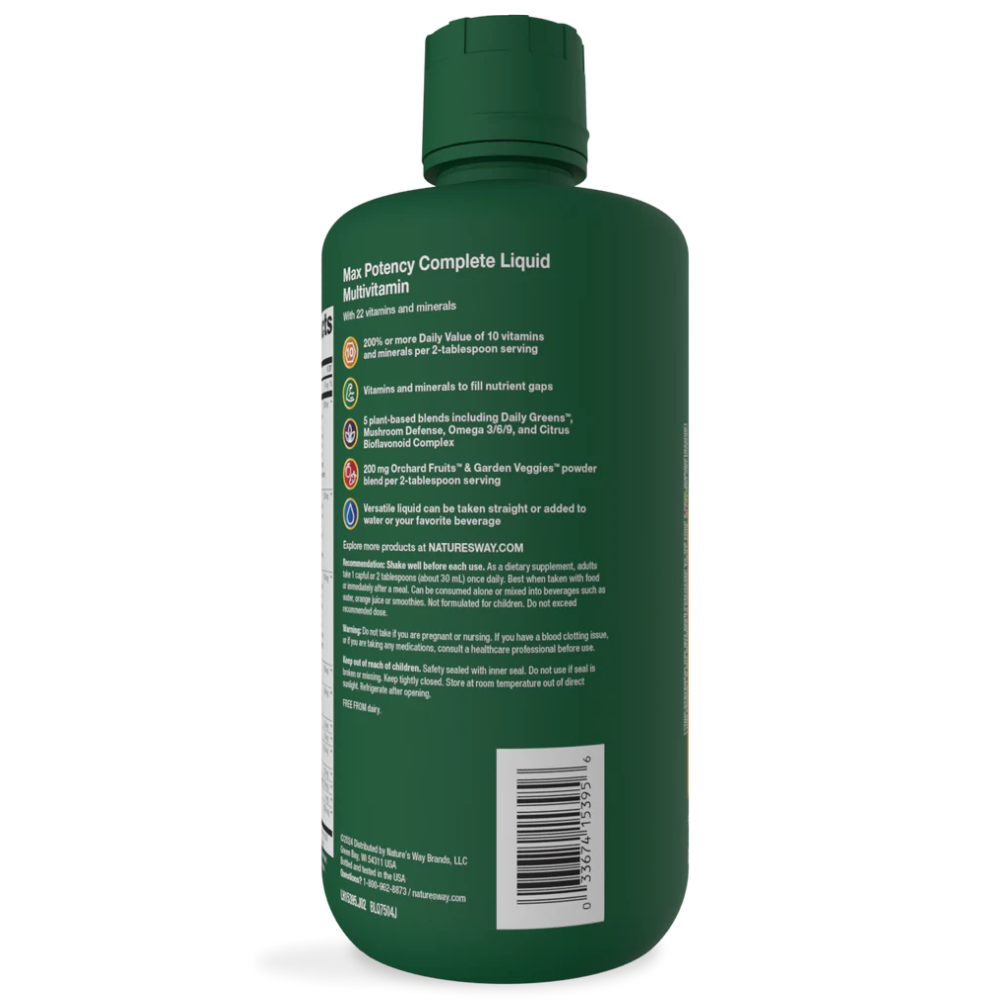 Alive! Max Potency Liquid Multivitamin