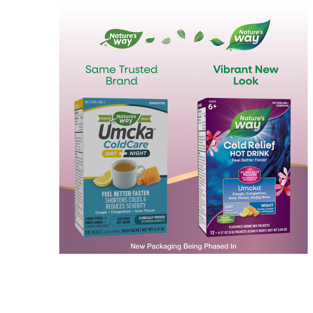 Umcka Cold Care Day+Night Soothing Hot Drink