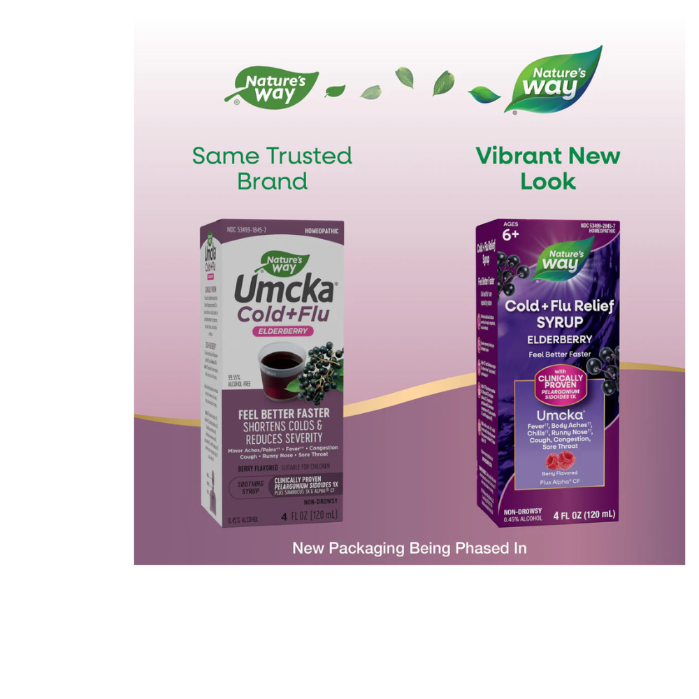Umcka Cold+Flu Elderberry Syrup