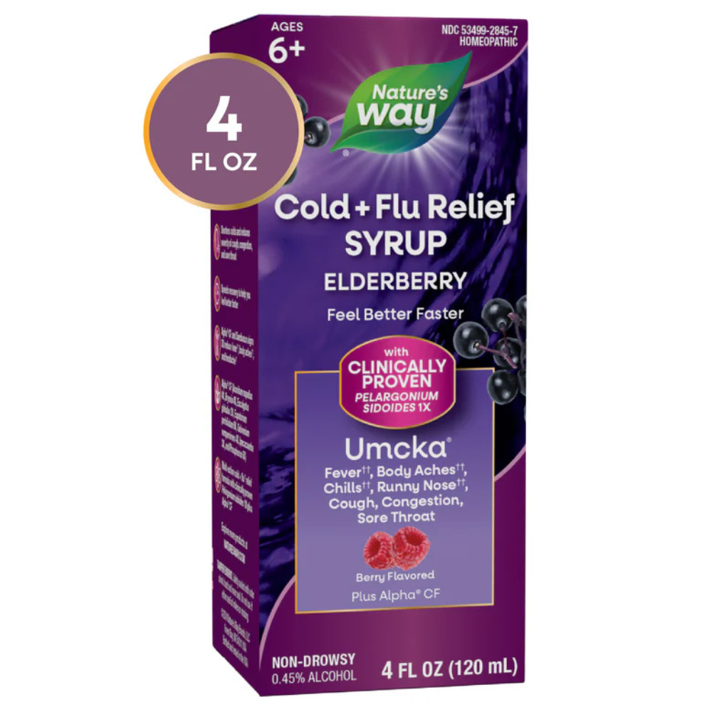Umcka Cold+Flu Elderberry Syrup
