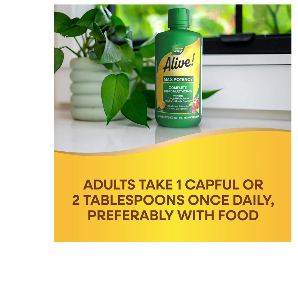 Alive! Max Potency Liquid Multivitamin