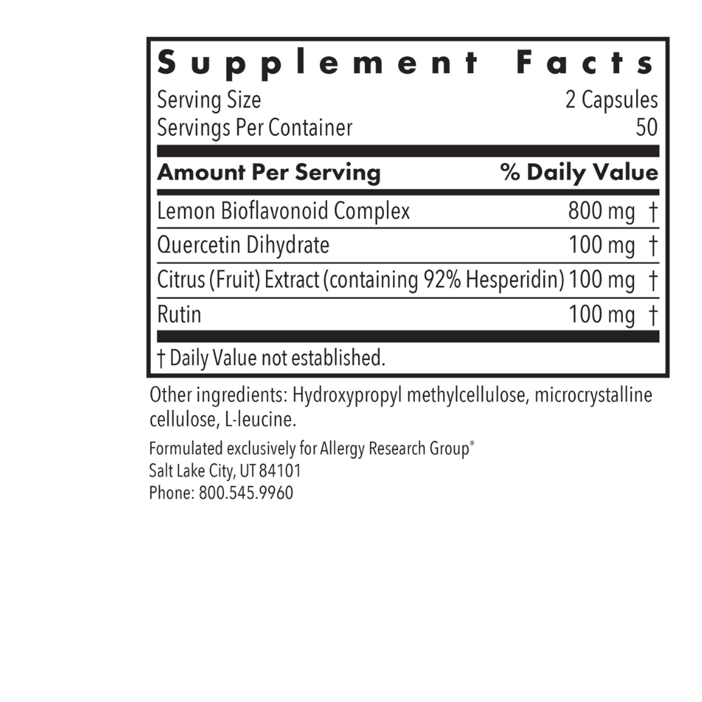 Quercetin Bioflavonoids