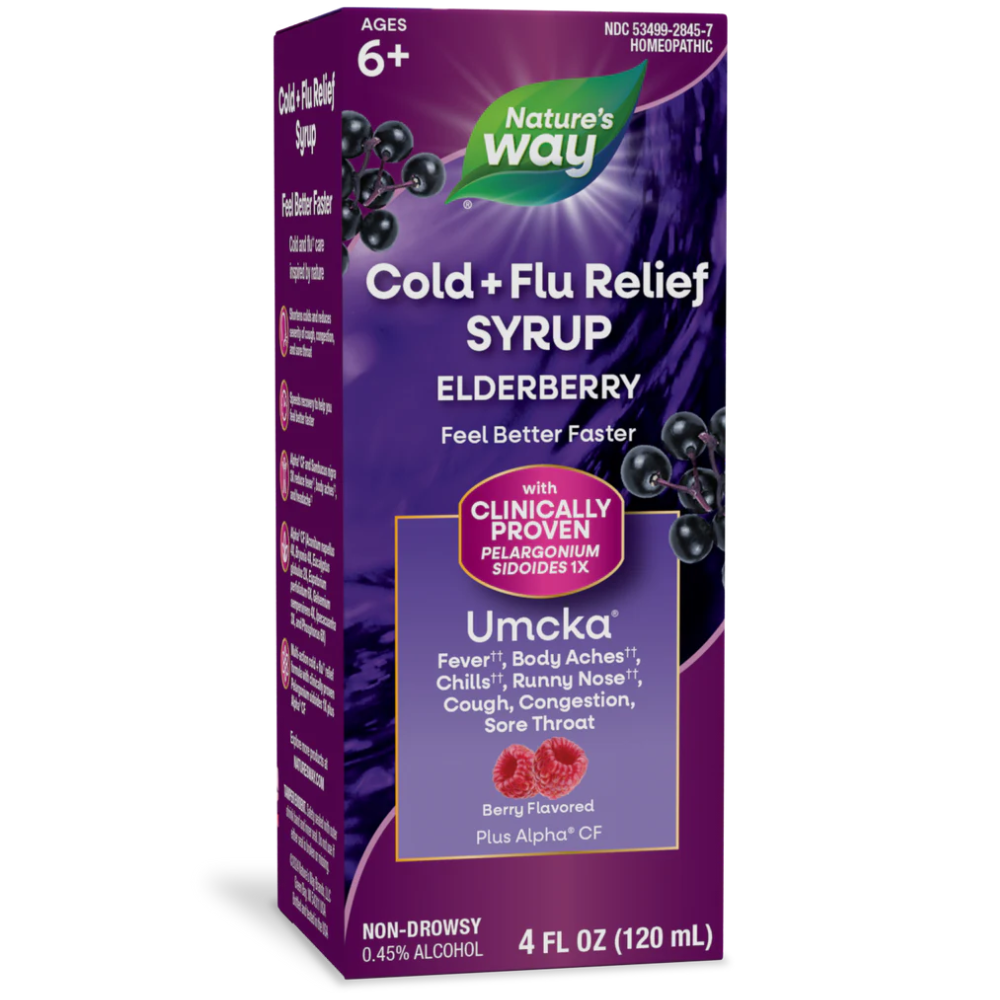 Umcka Cold+Flu Elderberry Syrup