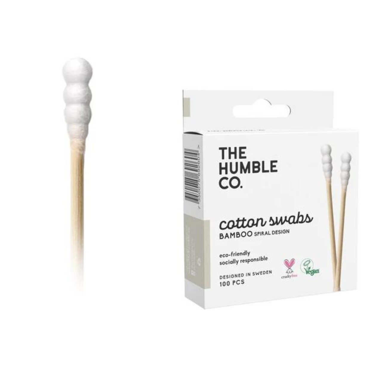 Cotton Swabs - Spiral Tip