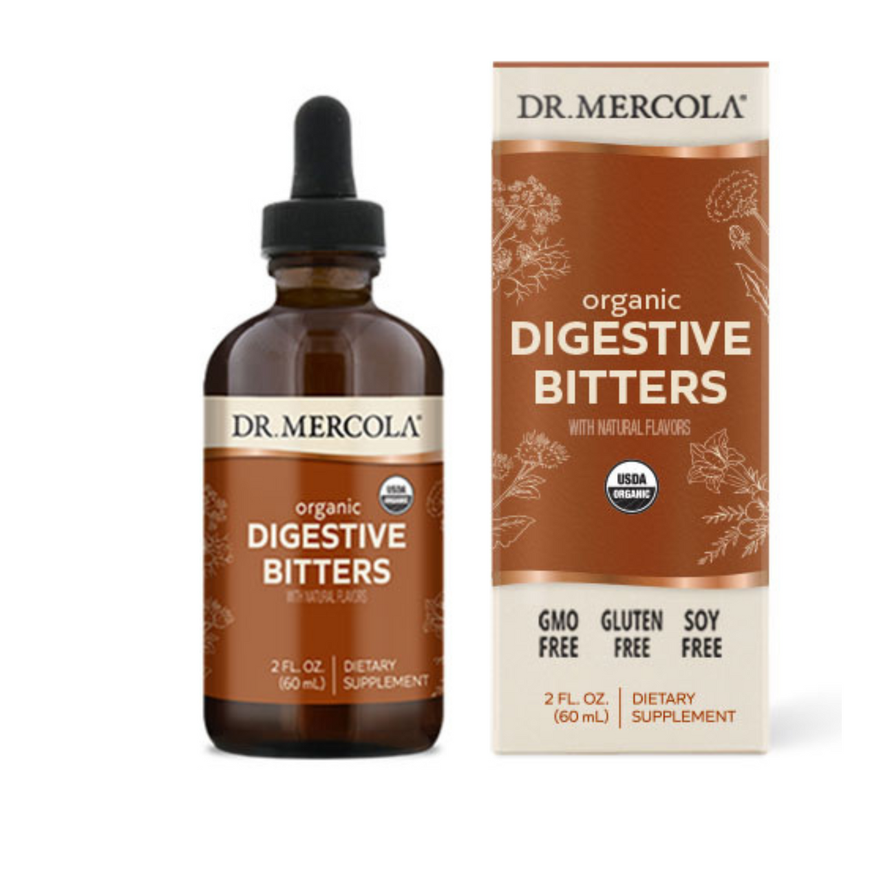 Organic Digestive Bitters Liquid Drops