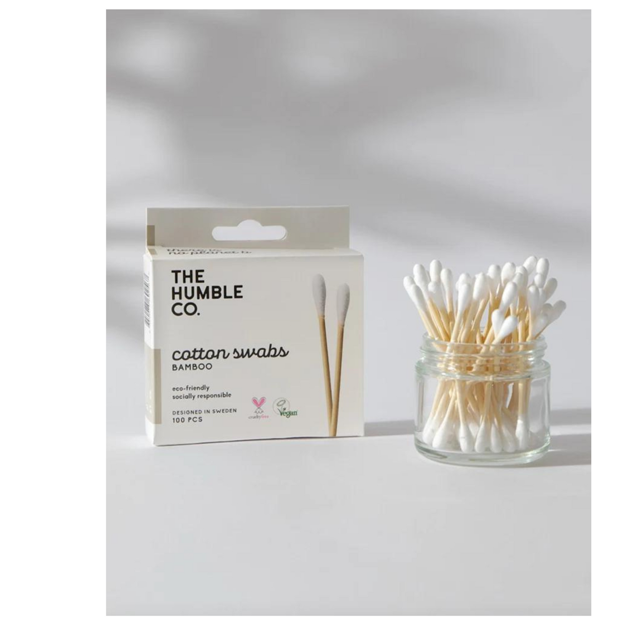 Cotton Swab, White 100-pack, Eco Friendly