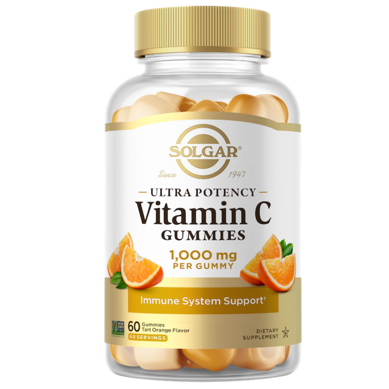 Ultra Potency Vitamin C Tart Orange Gummies
