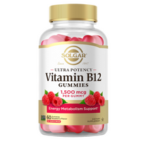 Thumbnail for Ultra Potency Vitamin B12 Raspberry Gummies