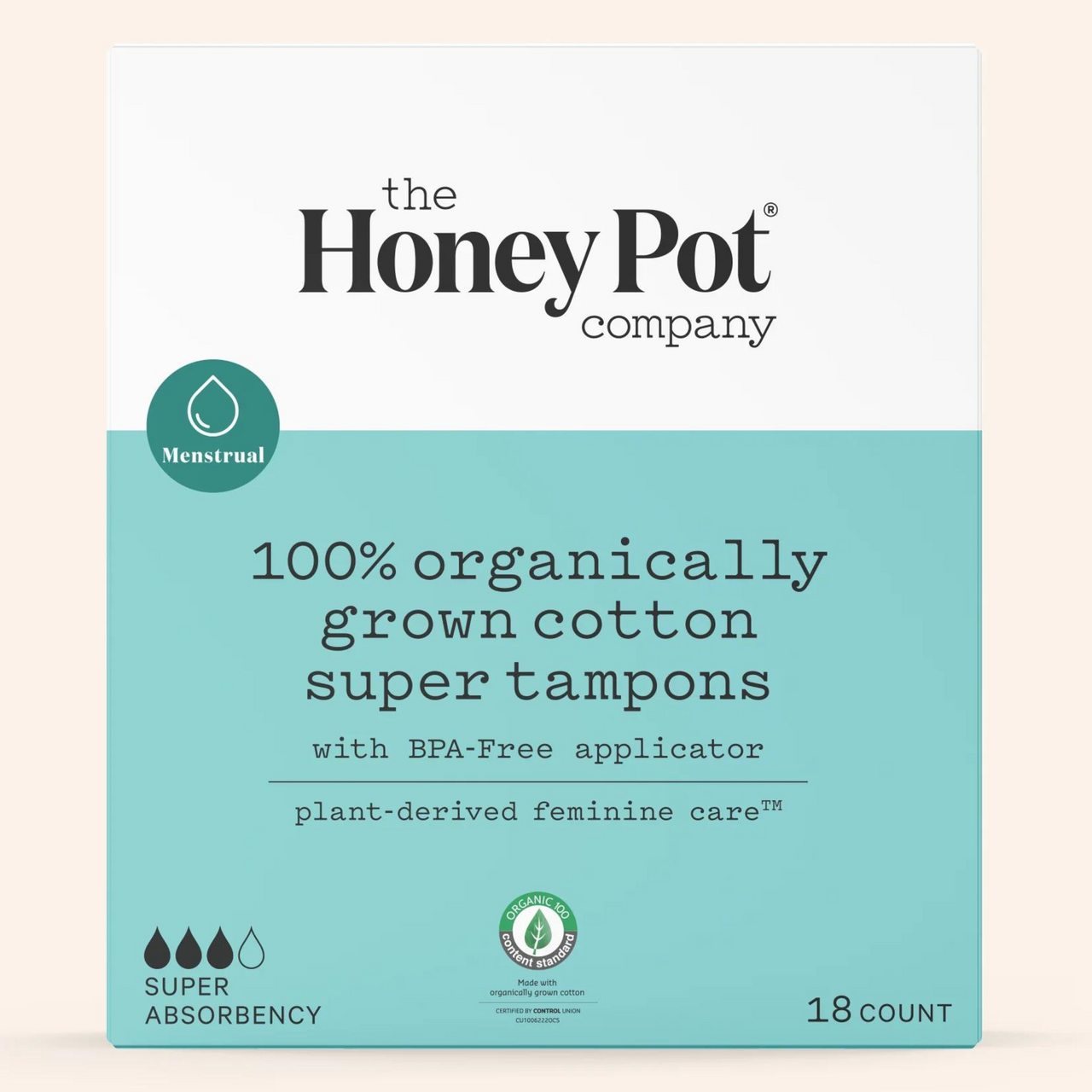 Organic Super Tampons