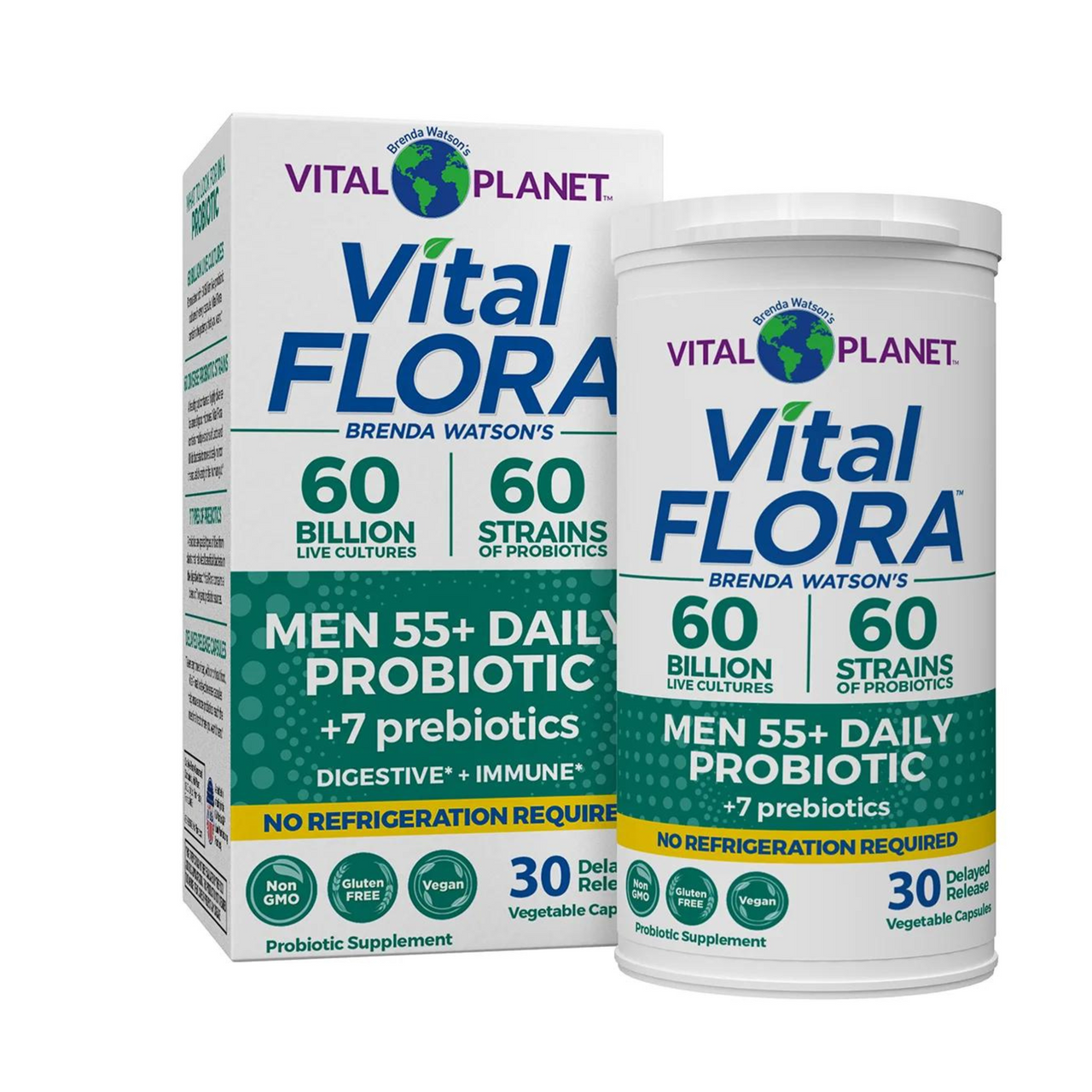 Vital Flora Men’s 55+ Daily Probiotic