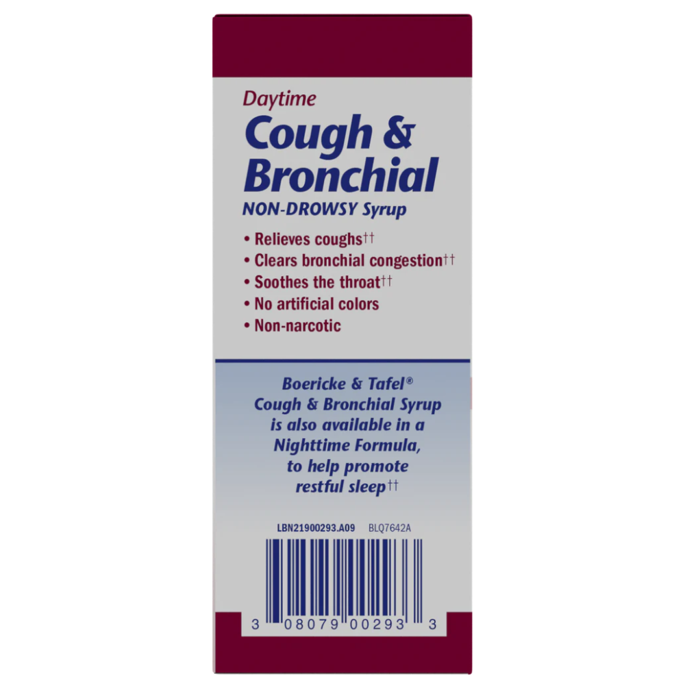 Boericke & Tafel Cough & Bronchial Syrup