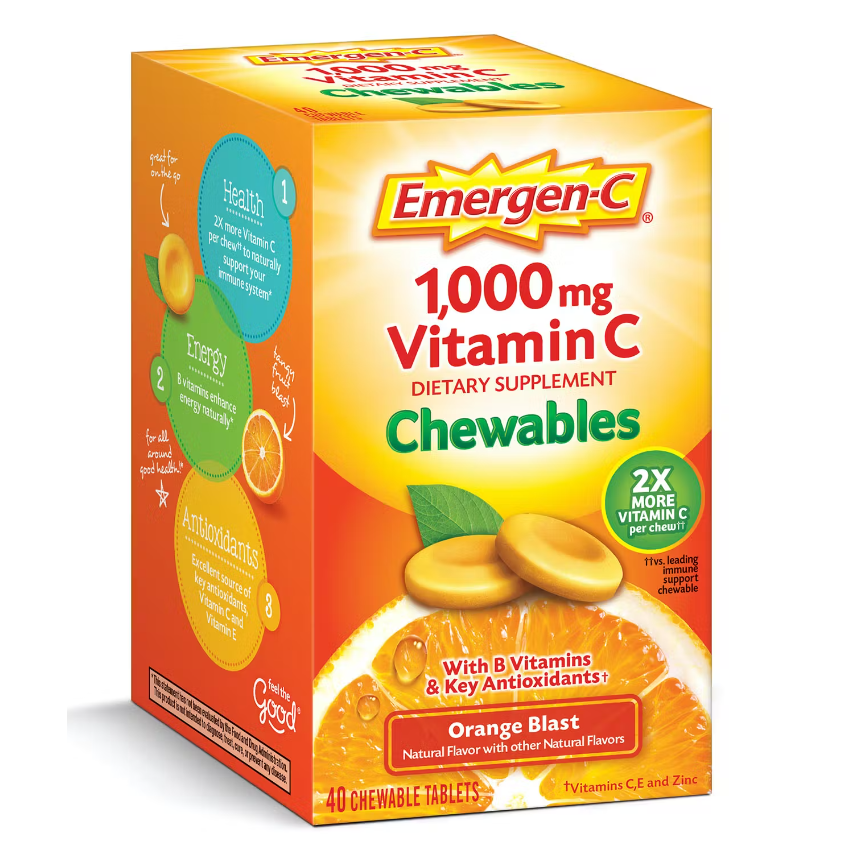 Emergen-C Orange Chewables - Emergen-C
