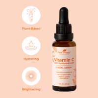 Thumbnail for Vitamin C with Hyaluronic Acid Facial Serum - Plant Therapy