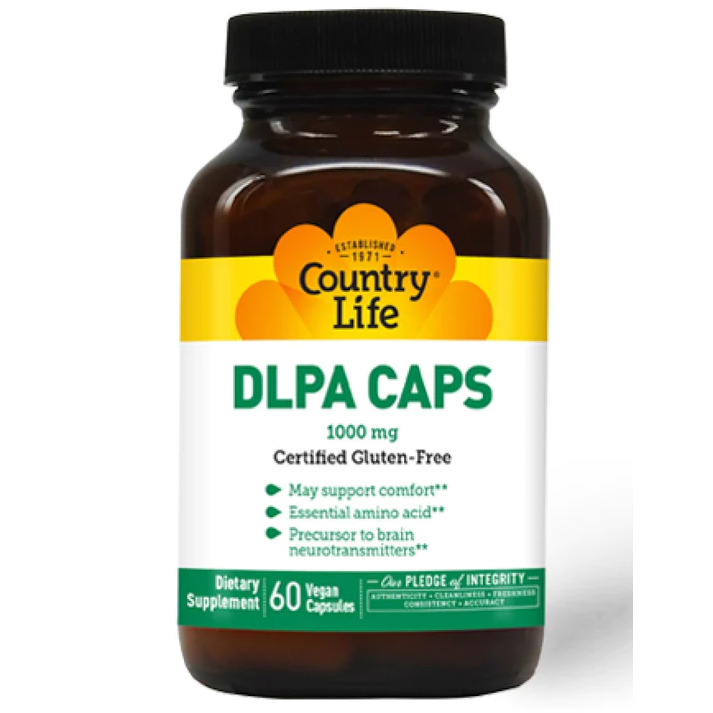 DL Phenylalanine 1000mg - Country Life
