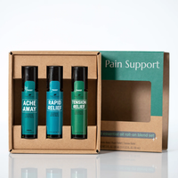 Thumbnail for Pain Support Essential Oil Blend Roll On Set - Plant Therapy