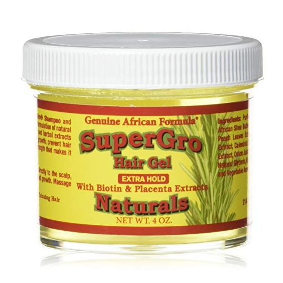 Super-Gro Hair Gel Extra Hold - African Formula