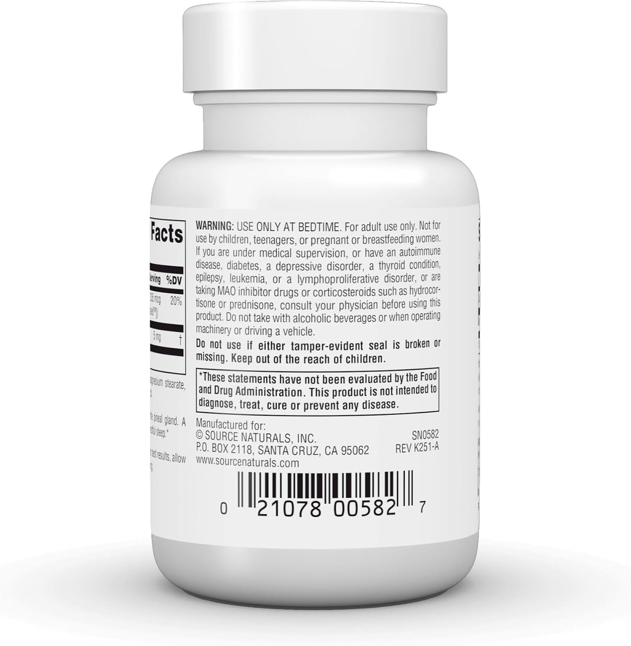 MELATONIN 5MG PEPPERMINT