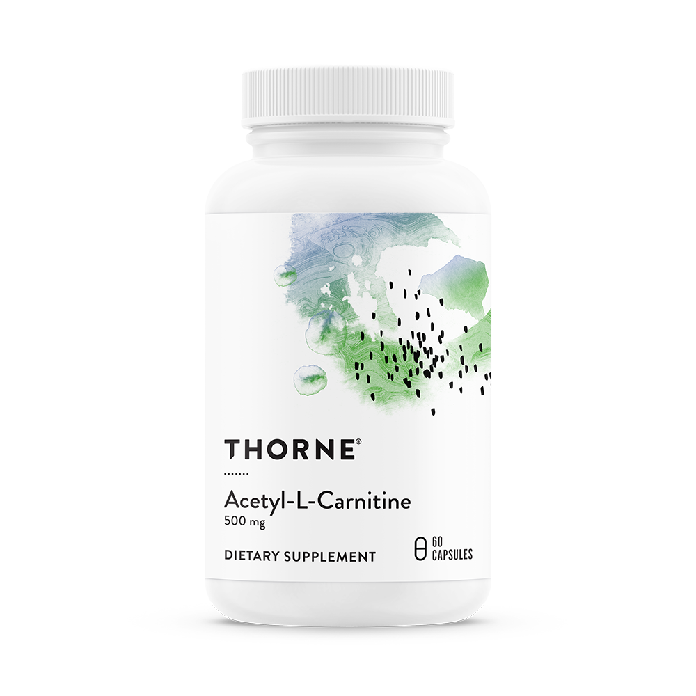 Thorne Research Acetyl-L-Carnitine, 60 | Village Green Apothecary Thorne Research Acetyl-L-Carnitine, 60 | Village Green Apothecary