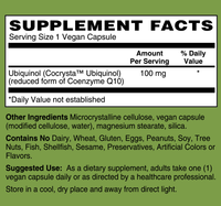 Thumbnail for UBIQUINOL COQH 100MG