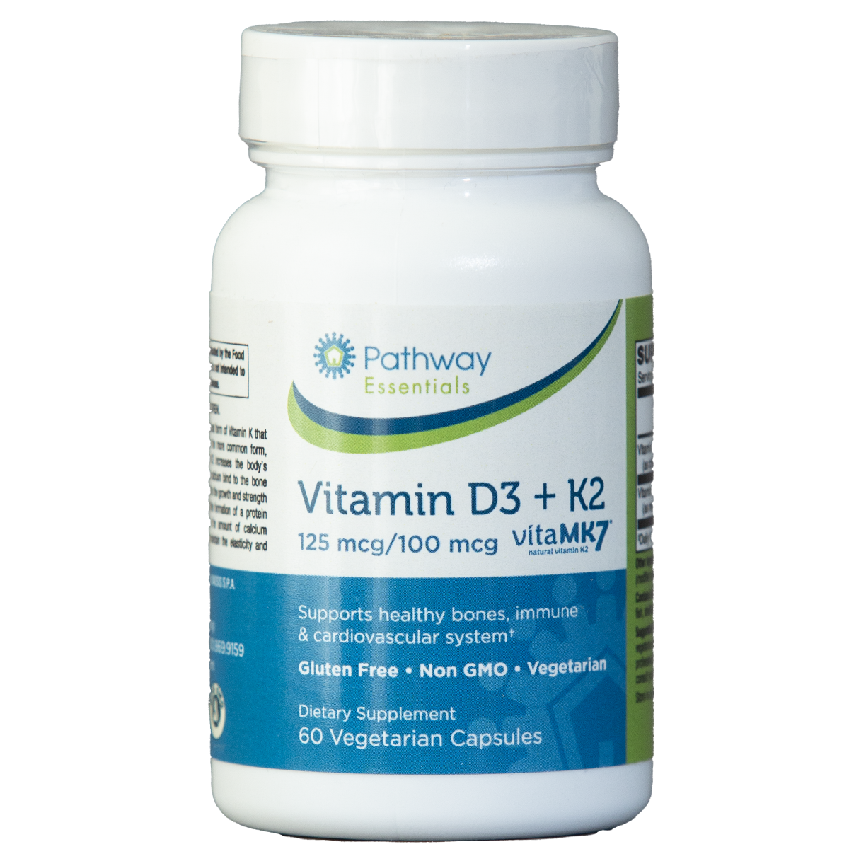 Vitamin D3 PLUS K2 125MCG