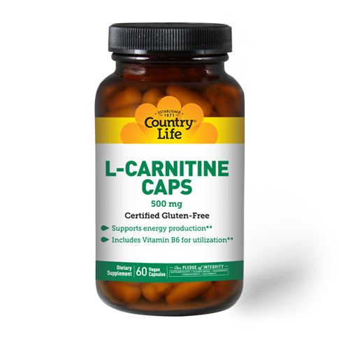 L-Carnitine with B-6 - Country Life
