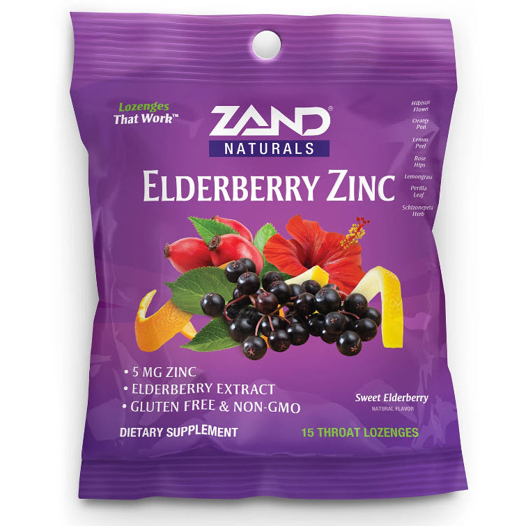 Herbal Lozenge Elderberry/Zinc - My Village Green