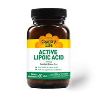 Thumbnail for Active Lipoic Acid, Time Release, 300 mg - Country Life