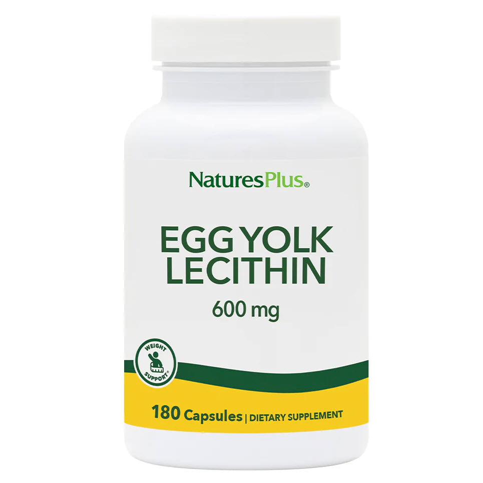 Egg Yolk Lecithin 600 mg Capsules - My Village Green