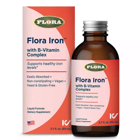 Flora Iron Liquid Iron Supplement - Flora