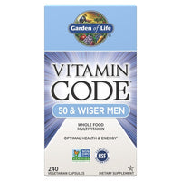 Thumbnail for Vitamin Code 50 and Wiser Men - Garden of Life