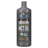 Thumbnail for Dr. Formulated Brain Health Organic Coconut MCT Oil - Garden of Life