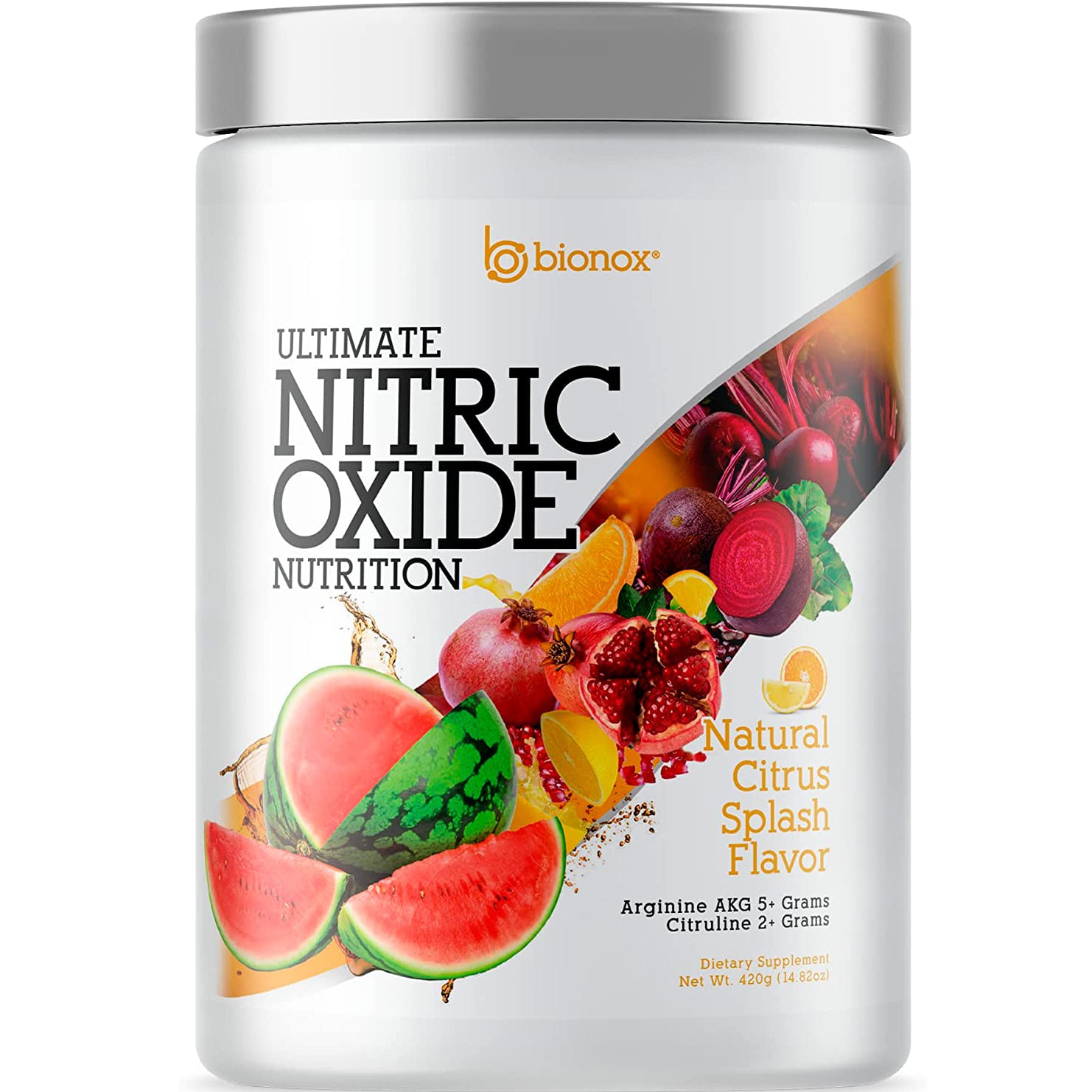エクササイズグッズ BONIC  DIET Bionox Nutrients Citrus M3 Ultimate Nitric Oxide Nutrition, 420 g