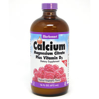 Thumbnail for Liquid Calcium Magnesium Citrate Plus Vitamin D3 - Bluebonnet