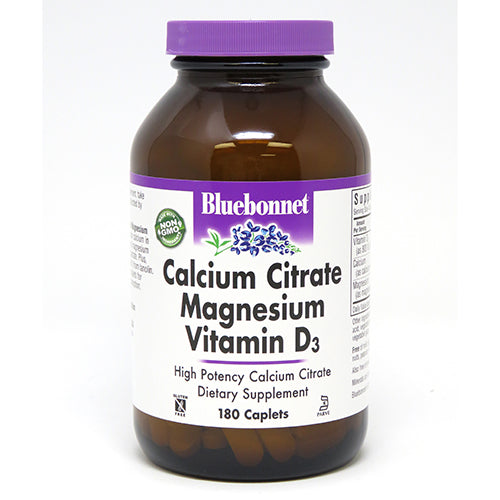 Calcium Citrate Magnesium Plus Vitamin D3 - Bluebonnet