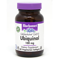 Thumbnail for Cellular Active Coq10 Ubiquinol 100 Mg - Bluebonnet