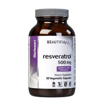 Thumbnail for Beautiful Ally Resveratrol 500 mg - Bluebonnet