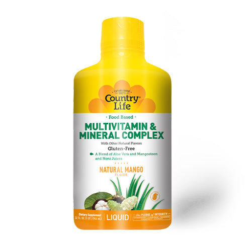 Food Based Liquid Multivitamin and Mineral Complex - Country Life