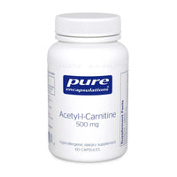 Thumbnail for Acetyl-l-Carnitine 500 mg 60's
