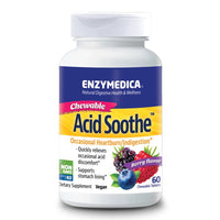 Thumbnail for Acid Soothe Chewable Berry - Enzymedica